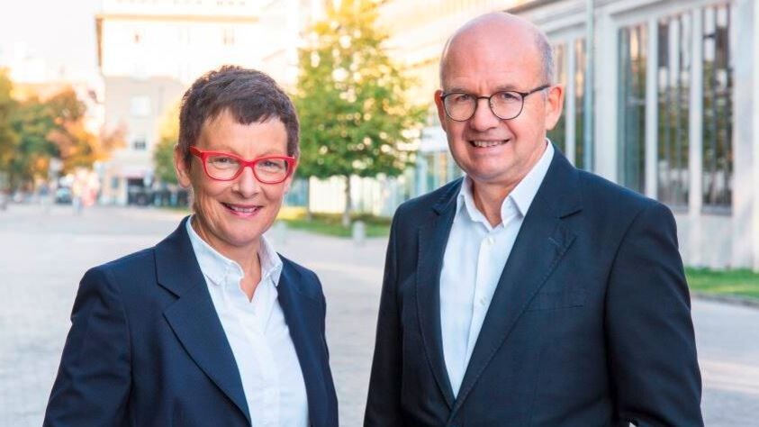 Dr. Gertrud Demmler und Dr. Hans Unterhuber