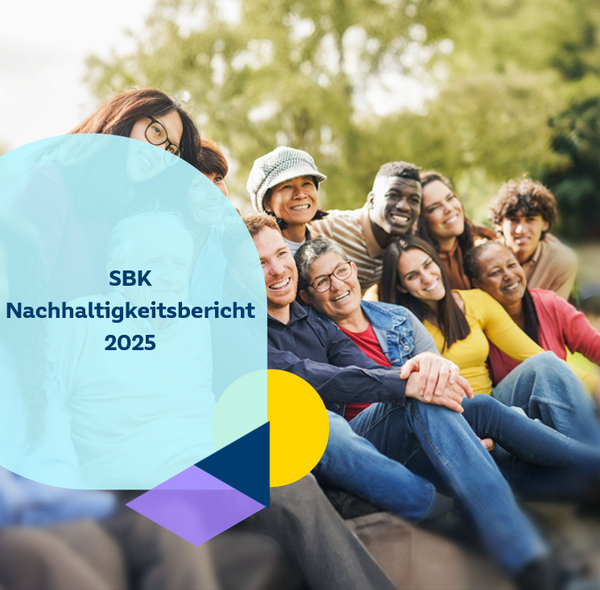 fröhliche Menschengruppe